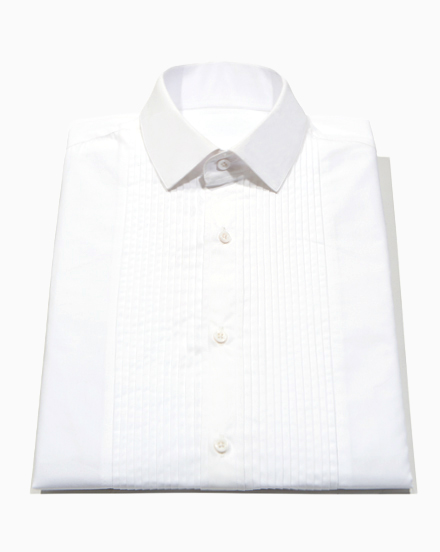 Broadcloth Tuxedo Shirt / 1153T