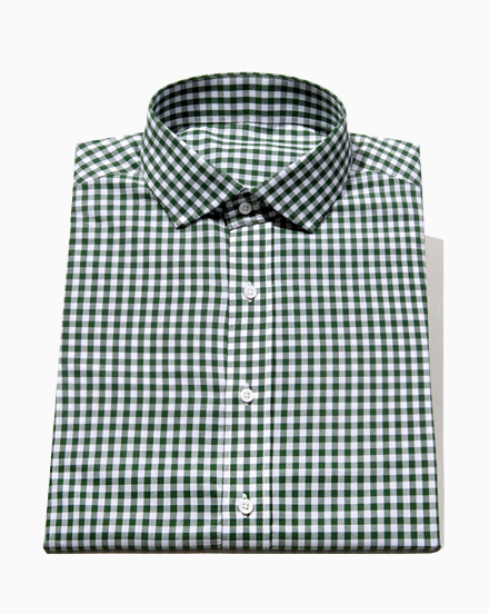 Forest Green Gingham / 1626