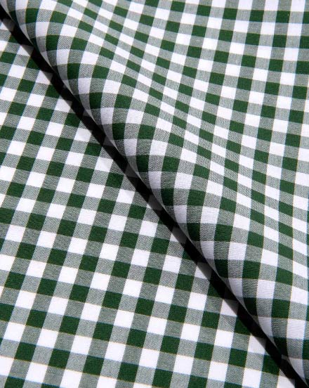 Forest Green Gingham / 1626