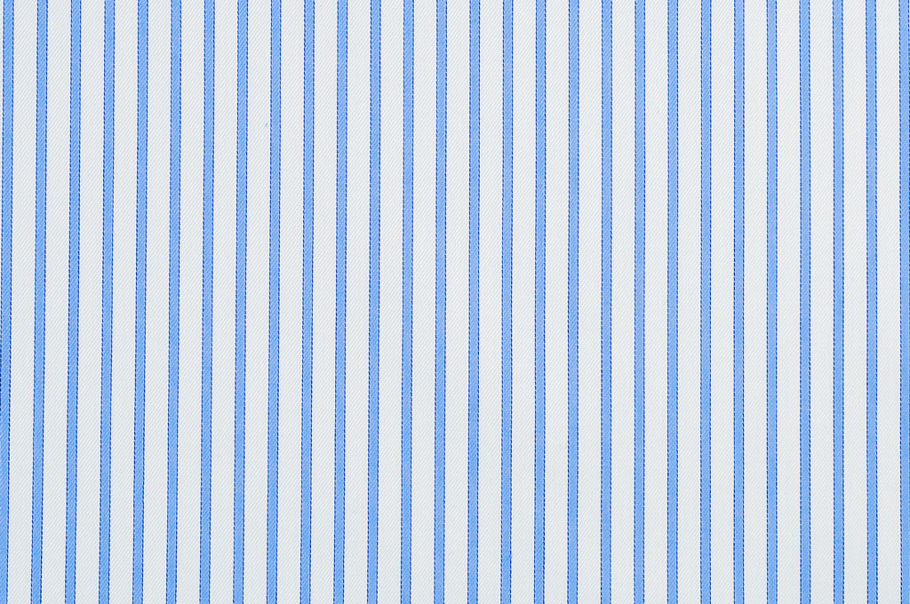 Blue Bordered Stripe Shirt / 756117