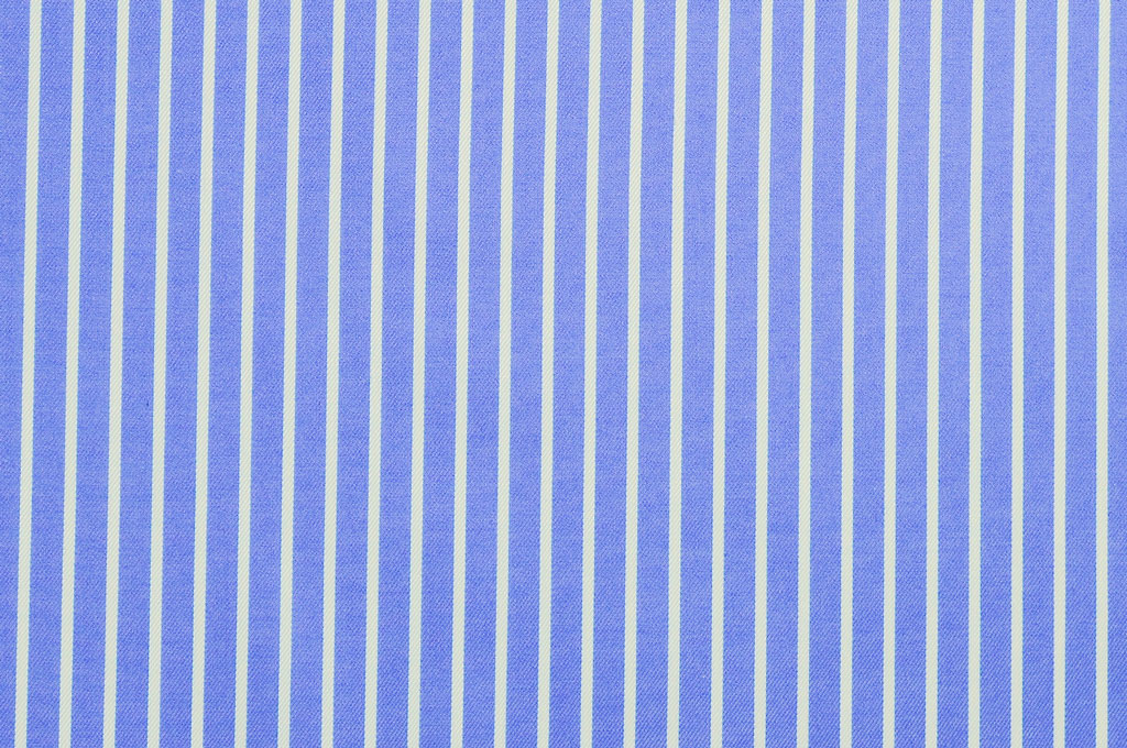 White Striped French Blue Shirt / 756111