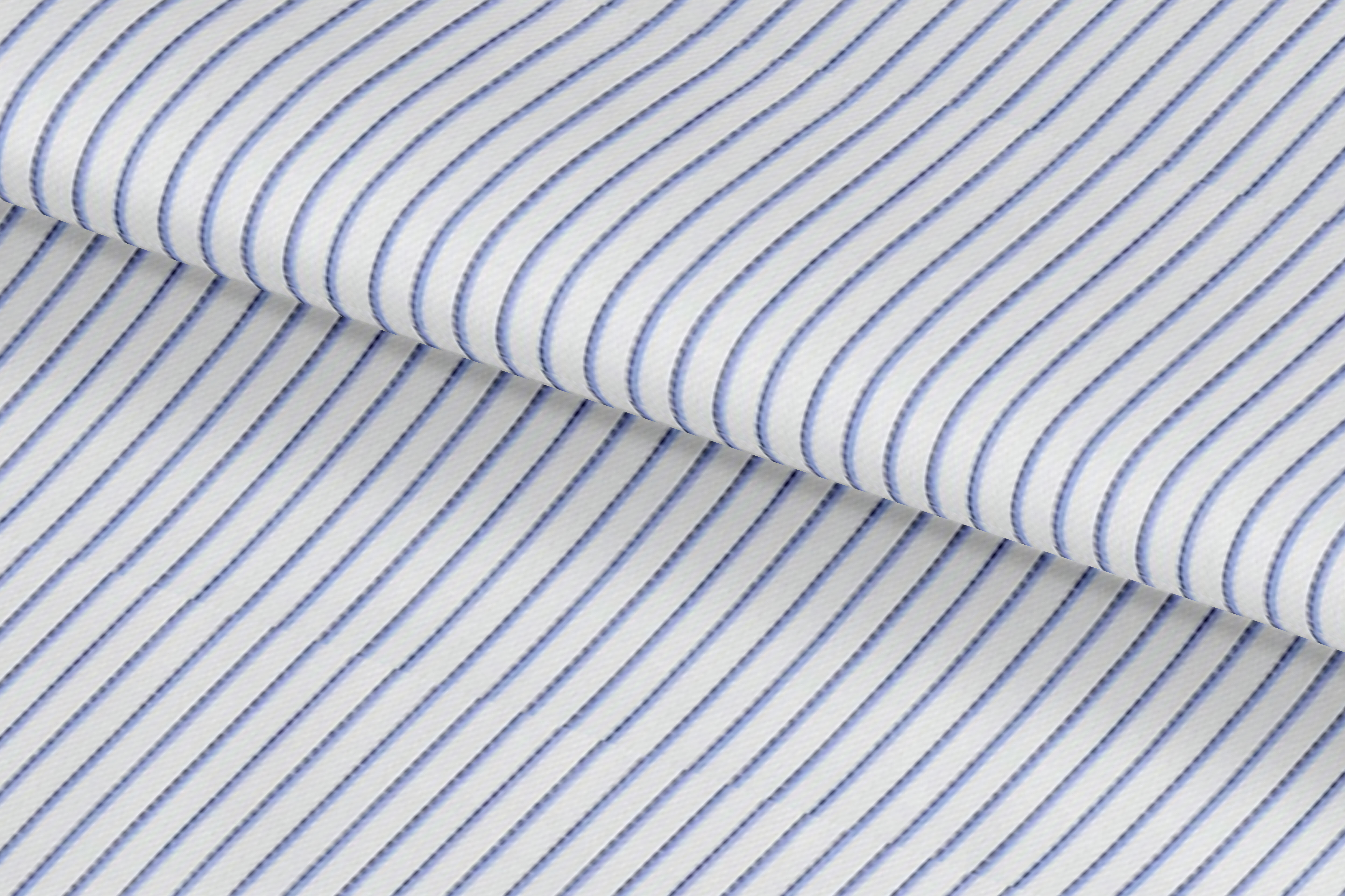 Blue Double Pinstripe Shirt / 756118