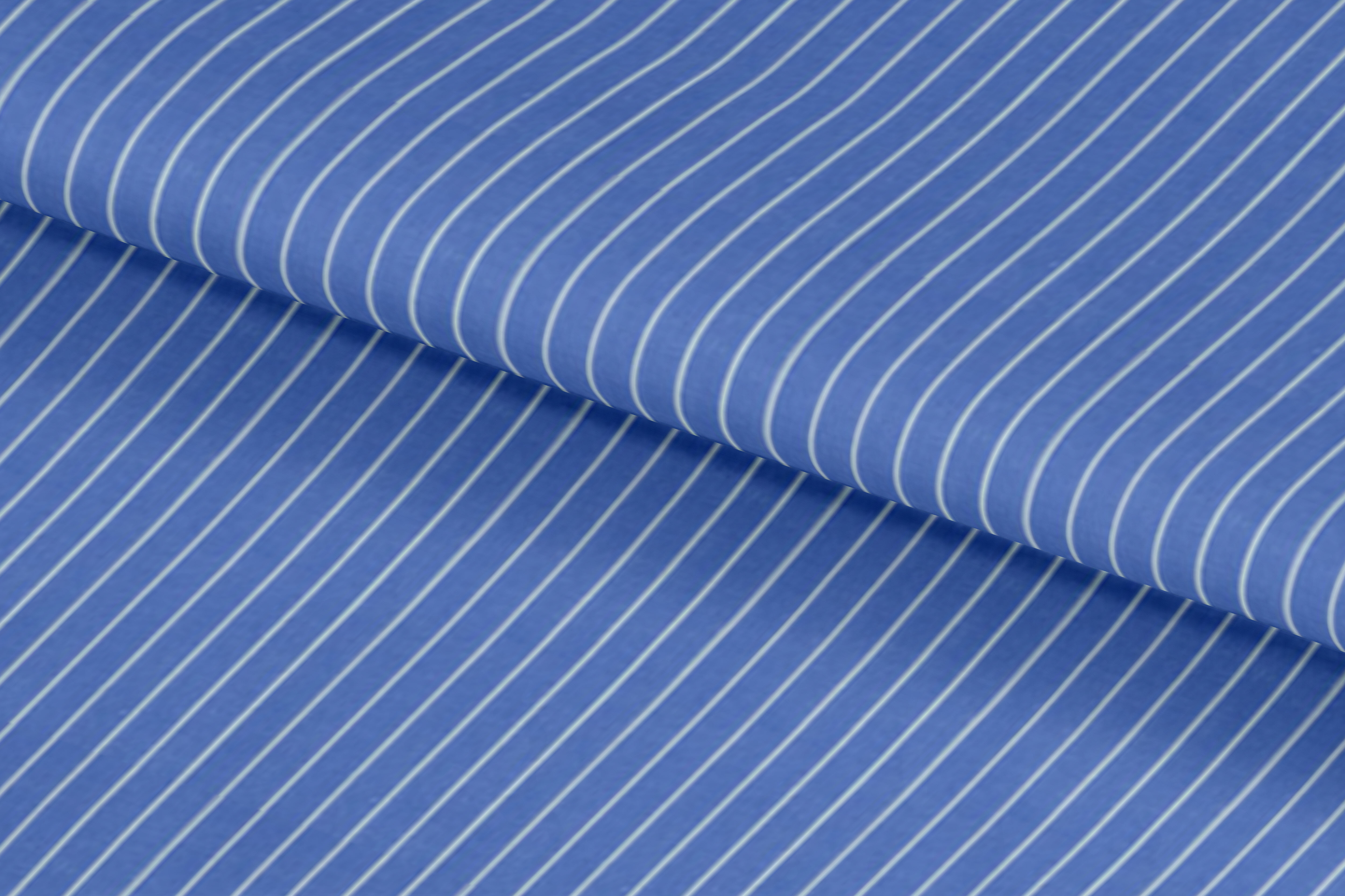 French Blue Thin Stripe Shirt / 756247