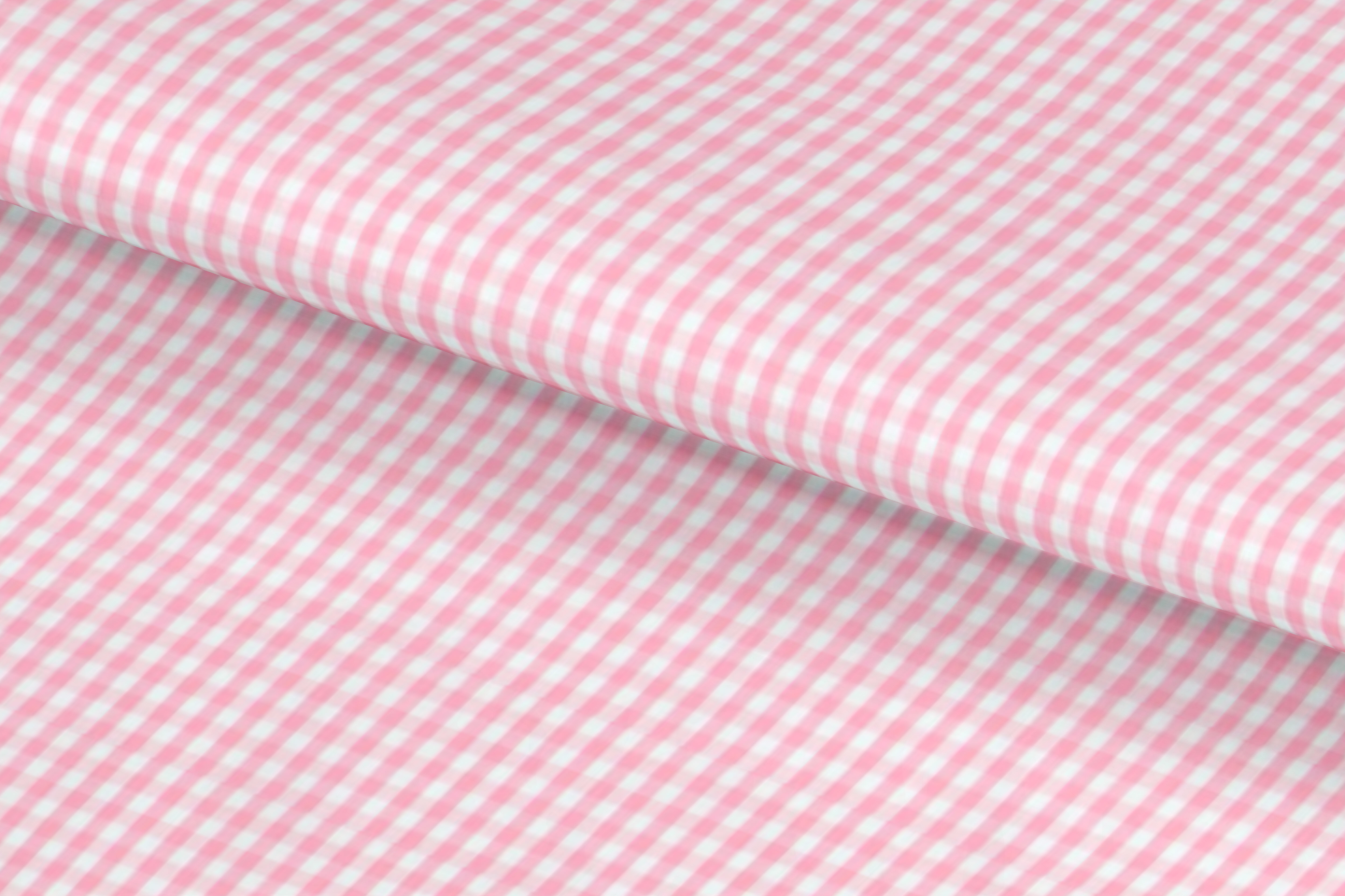 Pink Mini Gingham Shirt / 756154