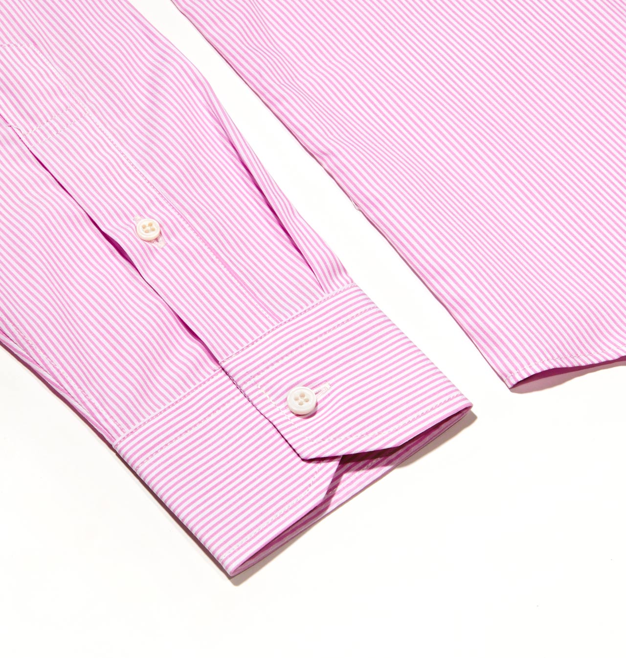 Shirts › Dress › Pink Slash-Stripe / 1751