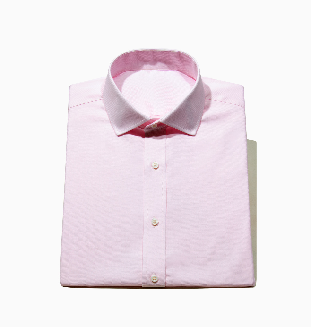Men’s Tailored Light Pink Royal Oxford Dress Shirt