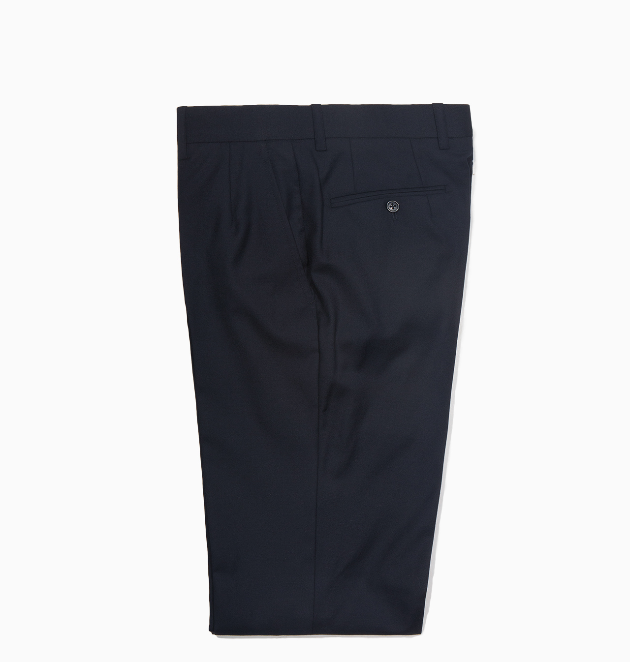 Men's Tailor Made Navy Twill Pants / T1292
